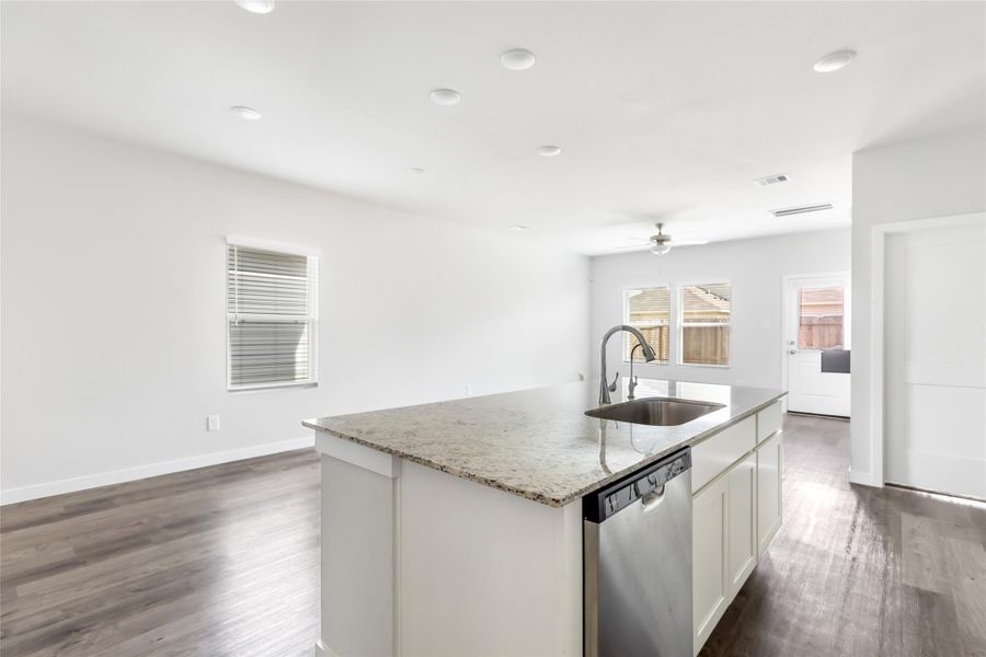 Furnished interior view inside a new home in Barrett Crossing, Crosby (Image 7).