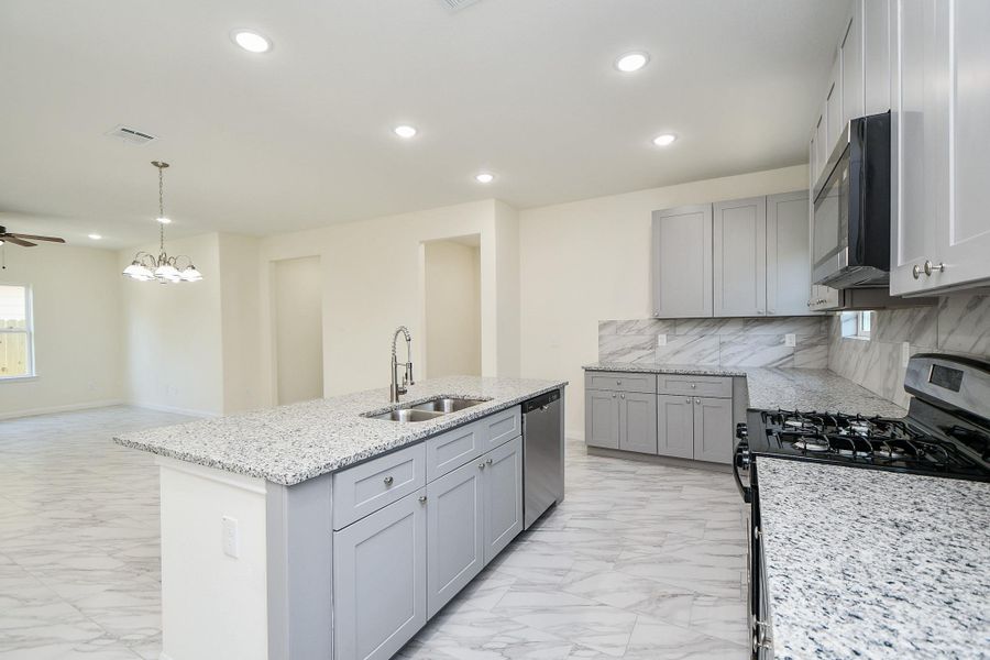 Furnished interior view inside a new home in , Houston (Image 4). Furnished interior view inside a new home in , Houston (Image 4).