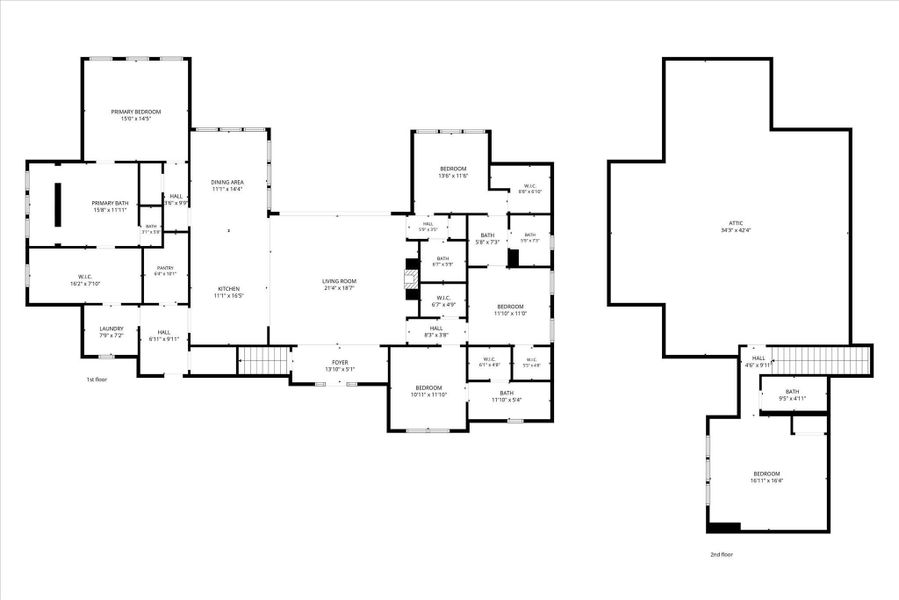 2D floor plan layout of this home in , Huntsville, TX (Image 5). 2D floor plan layout of this home in , Huntsville, TX (Image 5).