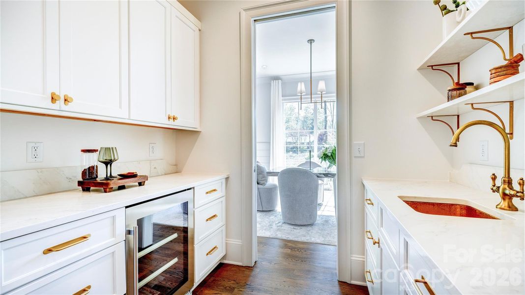 Furnished interior view inside a new home in , Charlotte (Image 17). Furnished interior view inside a new home in , Charlotte (Image 17).