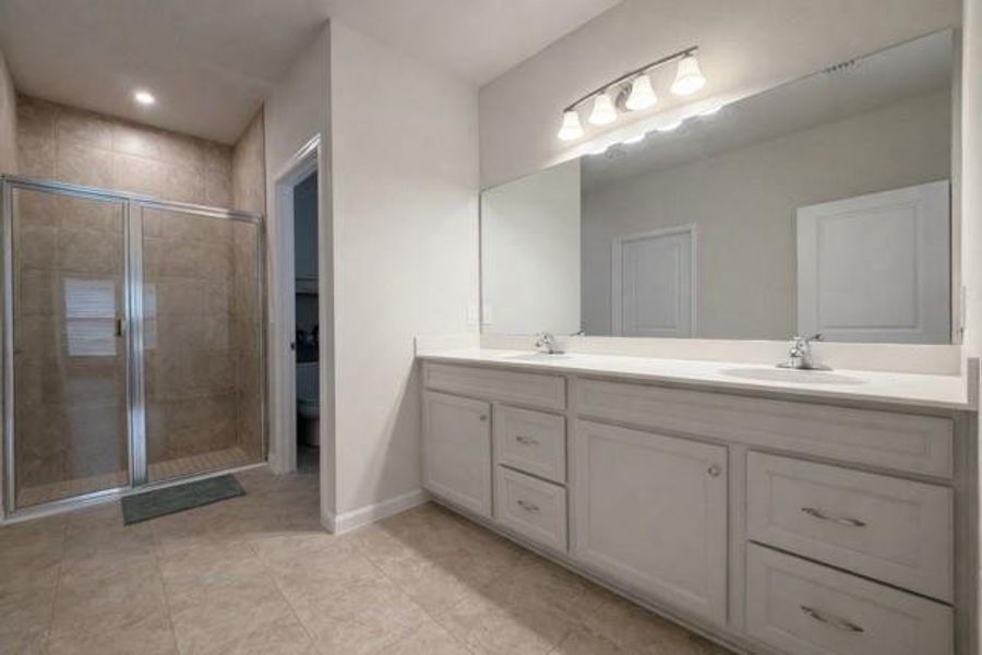 Primary bathroom Primary bathroom