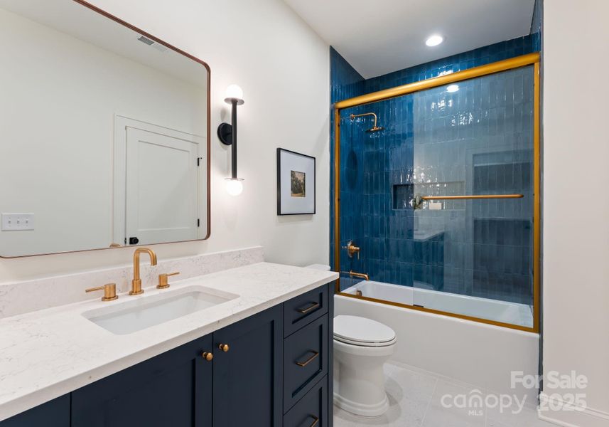 Furnished interior view inside a new home in , Charlotte (Image 11).