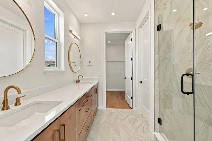 Furnished interior view inside a new home in EvenTide, New Smyrna Beach (Image 11).