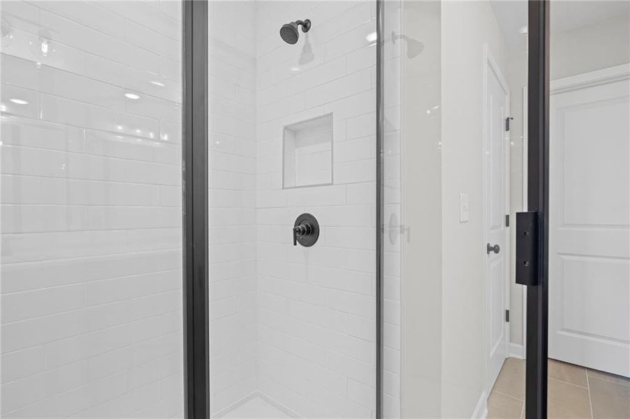 Close-up of interior finishes inside a home in The Village at River Green, Canton (Image 13).