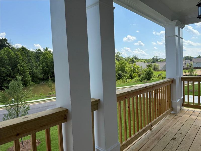 Exterior details and patio area of a home in Maple Village, Adairsville (Image 20).