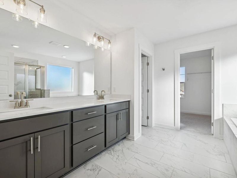 Furnished interior view inside a new home in Sage Farms, White House (Image 12).