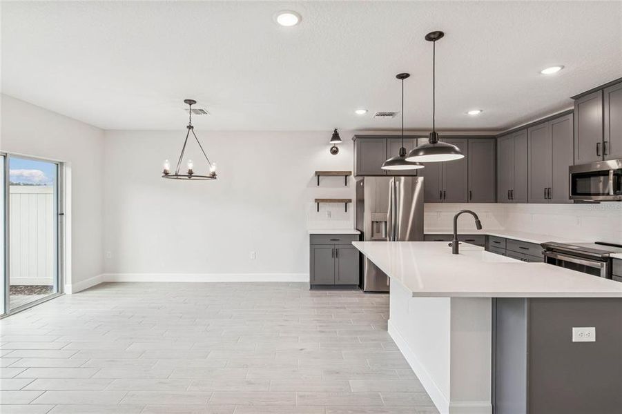 Furnished interior view inside a new home in Aspire at Canter Creek, Davenport (Image 11).