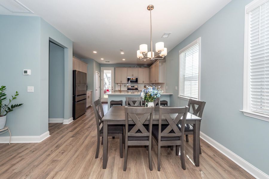 Furnished interior view inside a new home in High Point at Foxbank, Moncks Corner (Image 16).