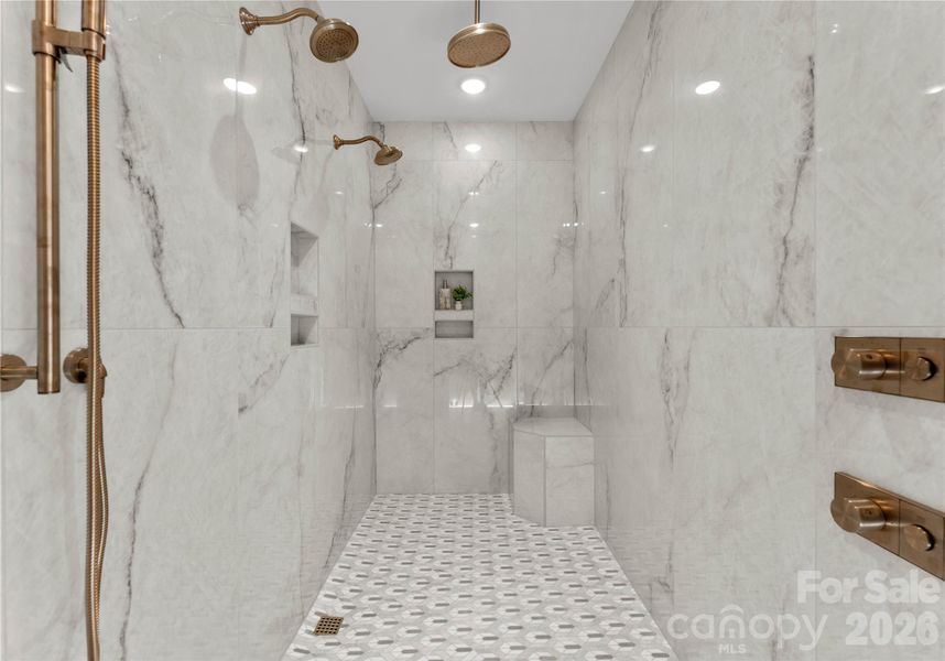 Close-up of interior finishes inside a home in , Charlotte (Image 22).