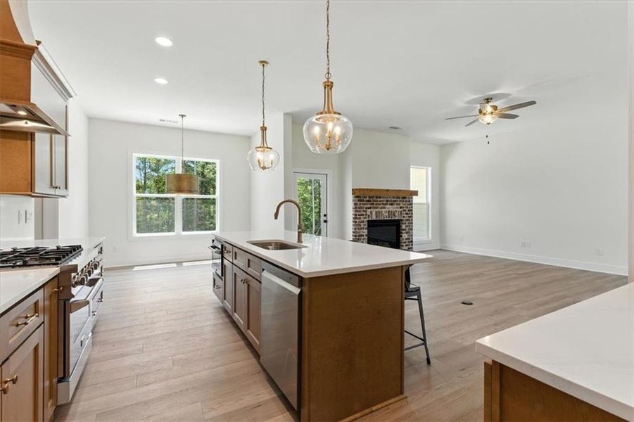 Furnished interior view inside a new home in , Waleska (Image 4).