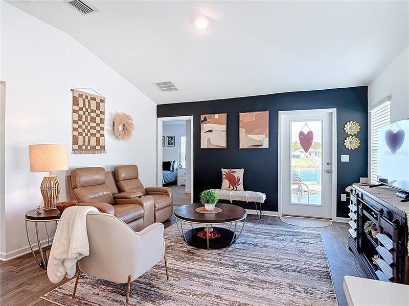 Furnished interior view inside a new home in , Bunnell (Image 35). Furnished interior view inside a new home in , Bunnell (Image 35).
