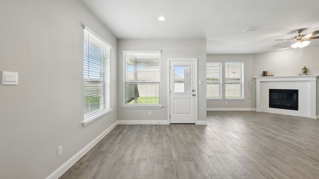 Representative unfurnished interior of a home built from the AVERY by D.R. Horton in Pecan Square, Northlake (Image 16). Representative unfurnished interior of a home built from the AVERY by D.R. Horton in Pecan Square, Northlake (Image 16).
