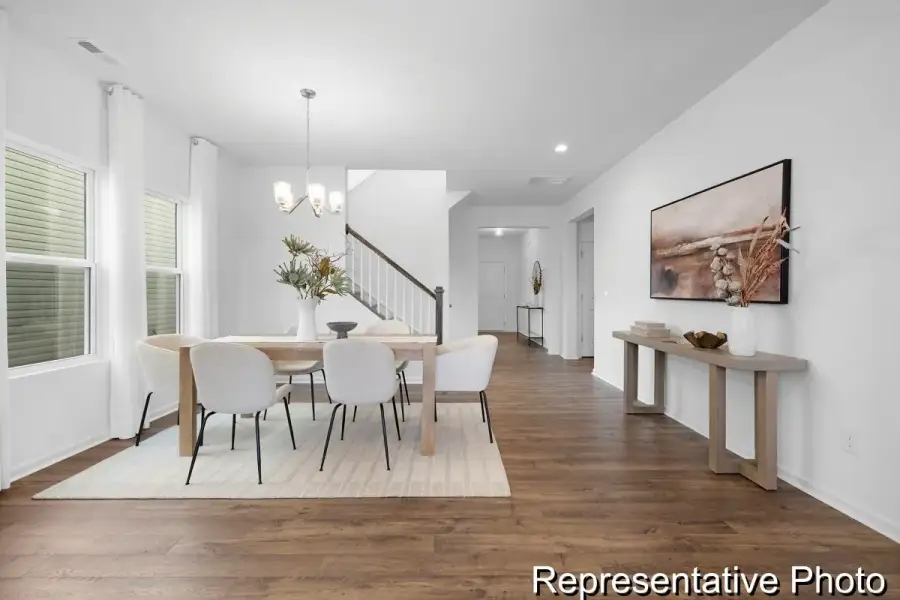 Furnished interior view inside a new home in Nathans Ridge, Lillington (Image 6).