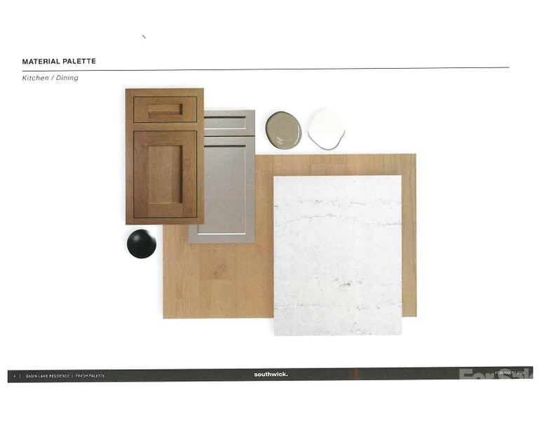 Sample of building materials used in homes in , New London (Image 9).