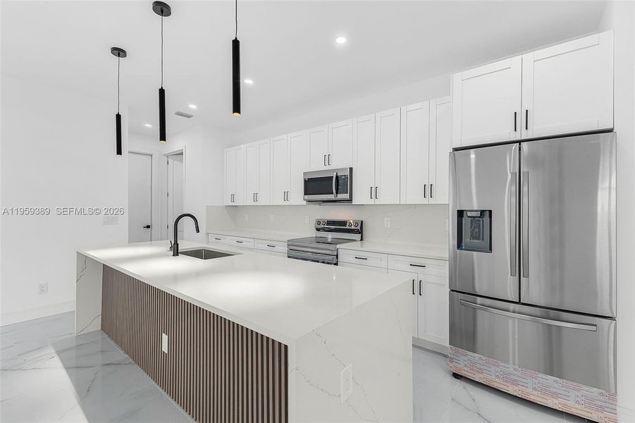 Furnished interior view inside a new home in , Cape Coral (Image 6). Furnished interior view inside a new home in , Cape Coral (Image 6).