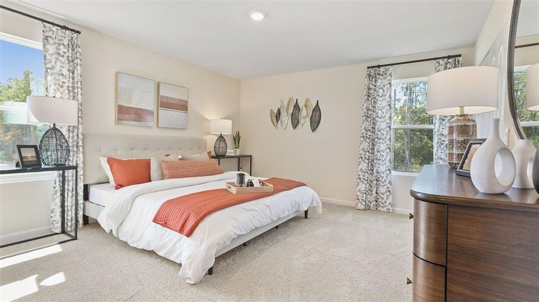 Furnished interior view inside a new home in Bridgewater, St. Augustine (Image 9).