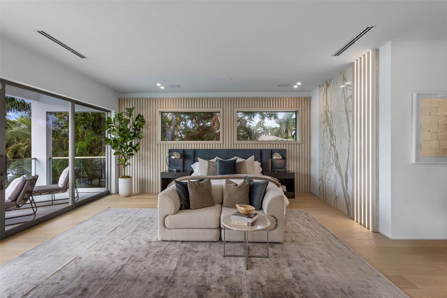 Furnished interior view inside a new home in , Fort Lauderdale (Image 8).