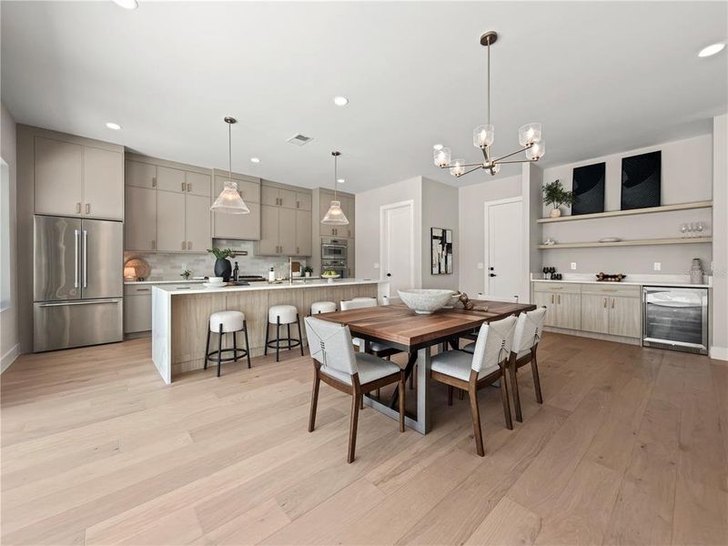 Furnished interior view inside a new home in College Park, Orlando (Image 46).