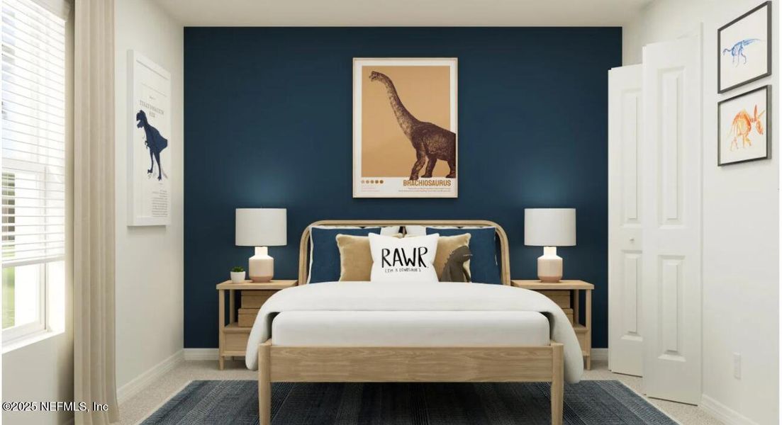 Furnished interior view inside a new home in Saddle Oaks, Jacksonville (Image 3).