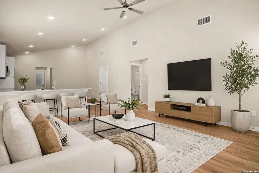 Furnished interior view inside a new home in , San Antonio (Image 4).