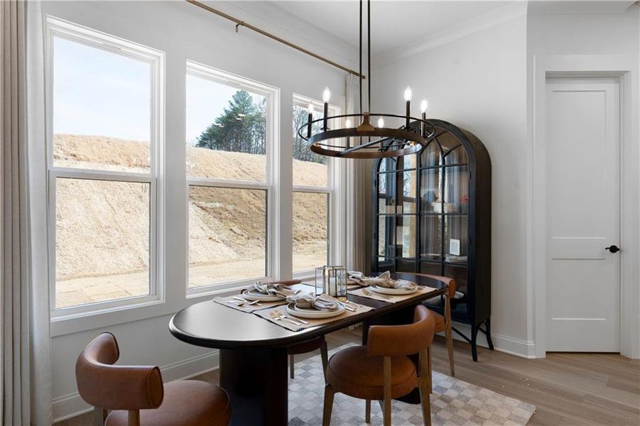 Furnished interior view inside a new home in , Waleska (Image 26).