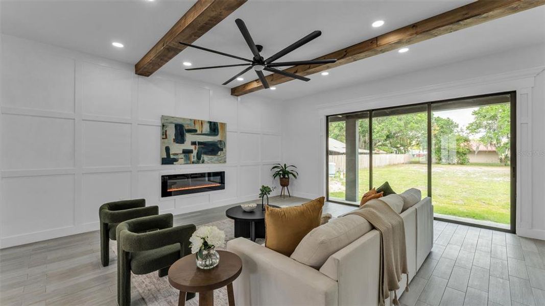 Furnished interior view inside a new home in , Plant City (Image 11). Furnished interior view inside a new home in , Plant City (Image 11).