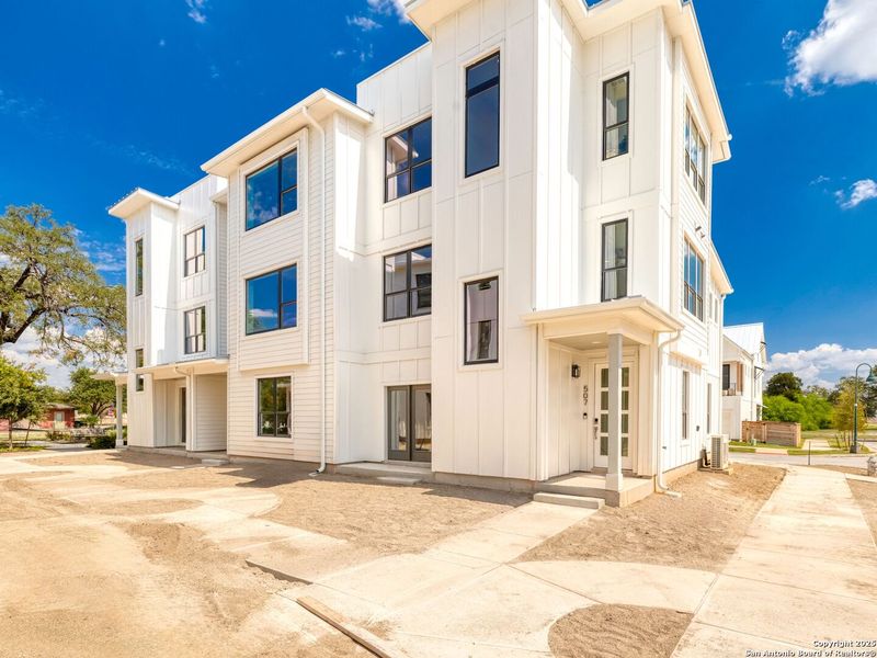 Exterior details and patio area of a home in , San Antonio (Image 3). Exterior details and patio area of a home in , San Antonio (Image 3).