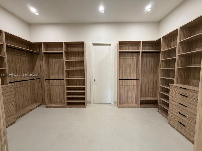 Furnished interior view inside a new home in , Miami (Image 8).