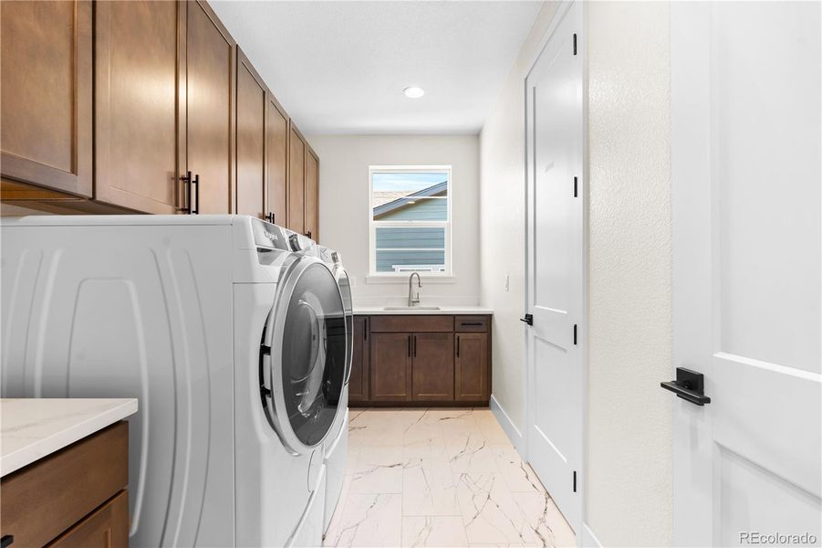 Furnished interior view inside a new home in Luxe at The Canyons, Castle Pines (Image 15).