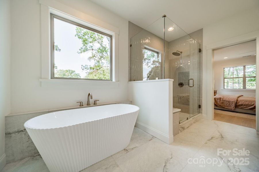 Furnished interior view inside a new home in , Charlotte (Image 33).