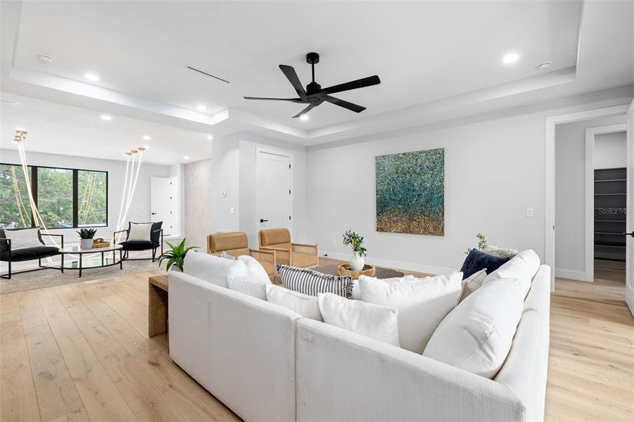 Furnished interior view inside a new home in , Tampa (Image 12).