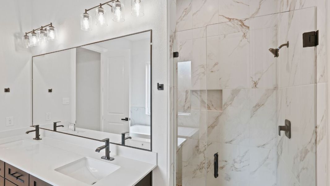 Representative furnished interior of a home built from the Hemingway by D.R. Horton in Northside Place, Carrollton (Image 9). Representative furnished interior of a home built from the Hemingway by D.R. Horton in Northside Place, Carrollton (Image 9).