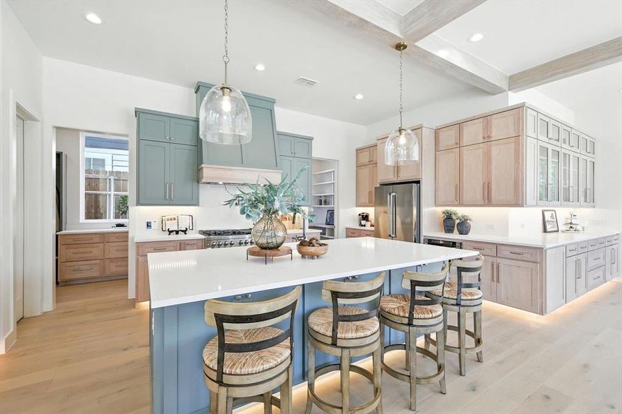 Furnished interior view inside a new home in , Roanoke (Image 5).