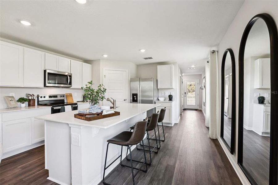 Furnished interior view inside a new home in Wynnstone, Davenport (Image 11).