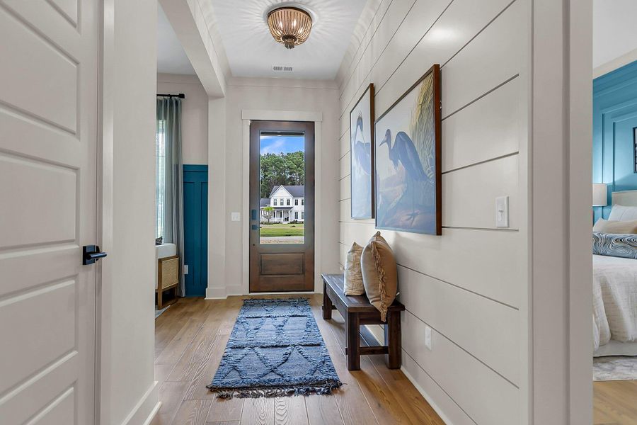Furnished interior view inside a new home in Hidden Ponds Reserve, Awendaw (Image 8).