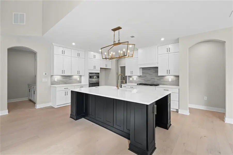 Furnished interior view inside a new home in Governor’s Preserve, Canton (Image 8).