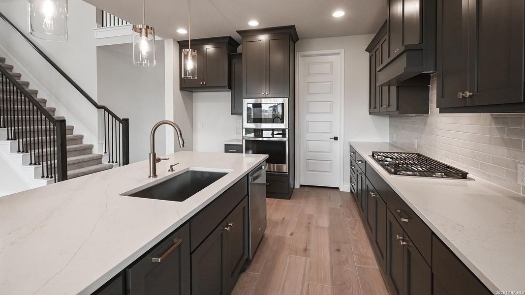 Furnished interior view inside a new home in Legacy at Lake Dunlap, New Braunfels (Image 9).