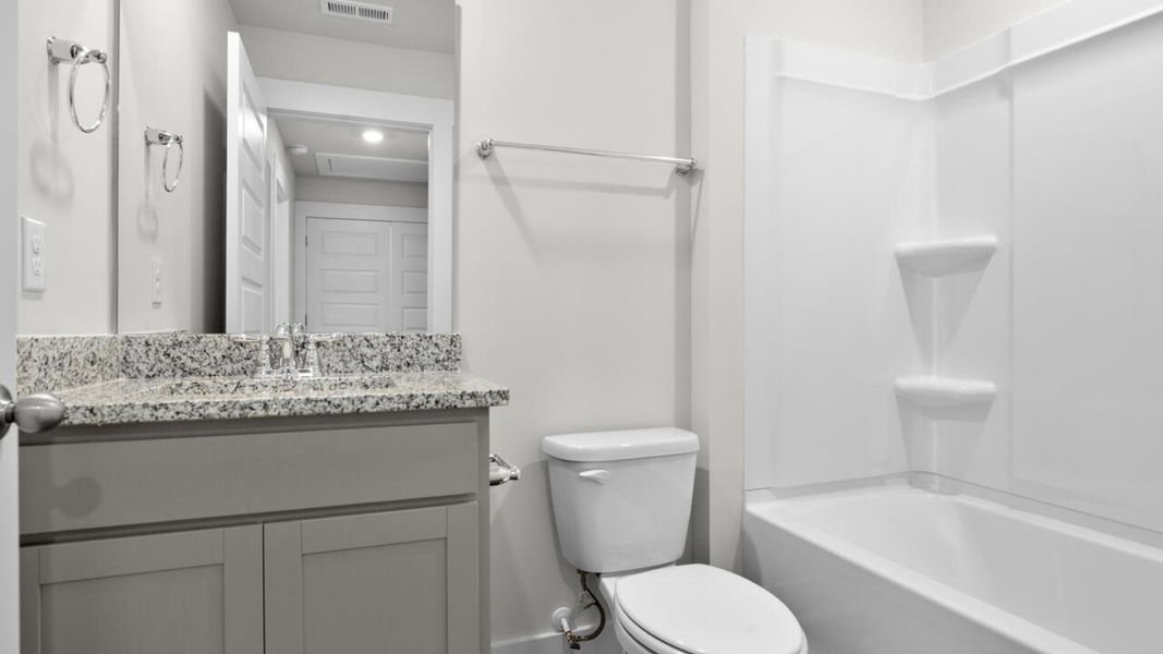 Furnished interior view inside a new home in Indigo Preserve Townhomes, Leland (Image 10).