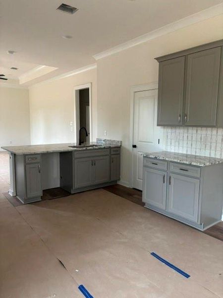 In-progress construction of a new home in Two Step Farm, Montgomery, TX (Image 5).