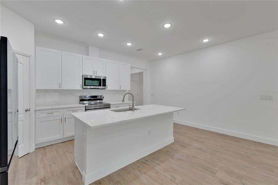 Furnished interior view inside a new home in , St. Cloud (Image 8). Furnished interior view inside a new home in , St. Cloud (Image 8).