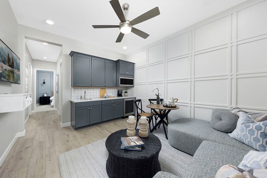 Representative furnished interior of a home built from the Violet by Mattamy Homes in White Tank Vistas, Waddell (Image 12).