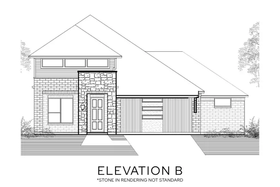 Representative rendering of the exterior for the The Monticello by Lillian Custom Homes (Image 4). Representative rendering of the exterior for the The Monticello by Lillian Custom Homes (Image 4).