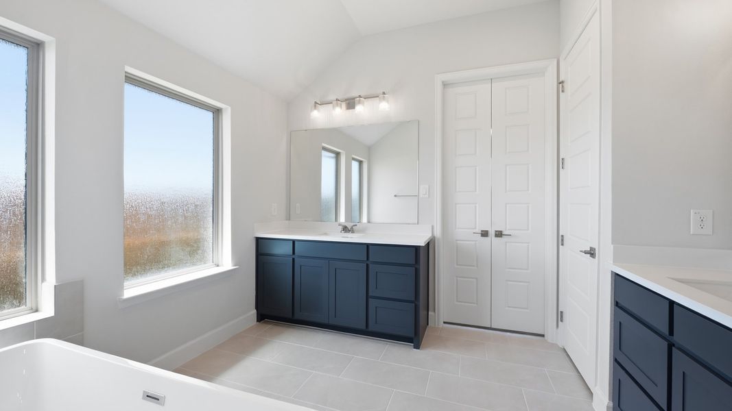 Furnished interior view inside a new home in Ventana, Fort Worth (Image 14).