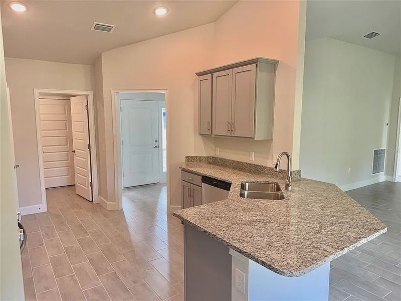 Furnished interior view inside a new home in South Gulf Cove, Port Charlotte (Image 8).