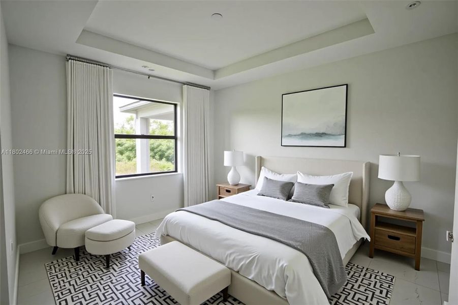 Furnished interior view inside a new home in , Labelle (Image 3).