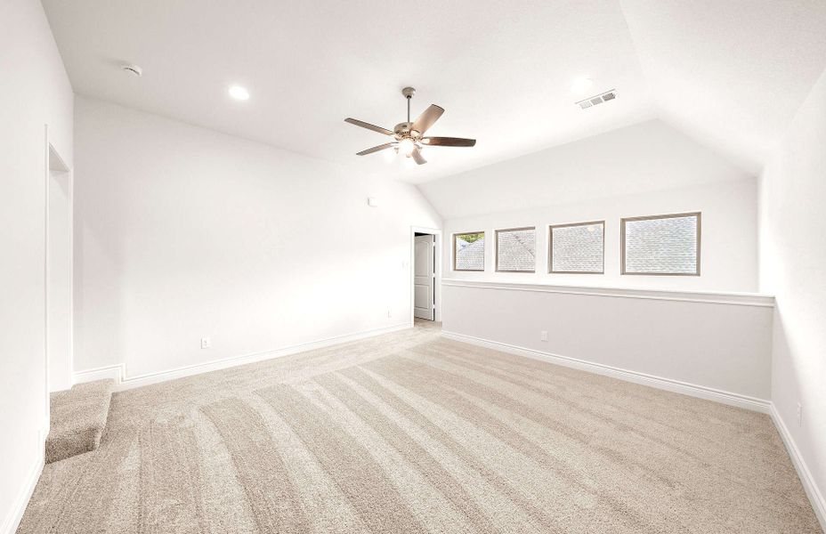 Representative unfurnished interior of a home built from the 3326AU by Ravenna Homes in Audubon 60′, Magnolia (Image 32).