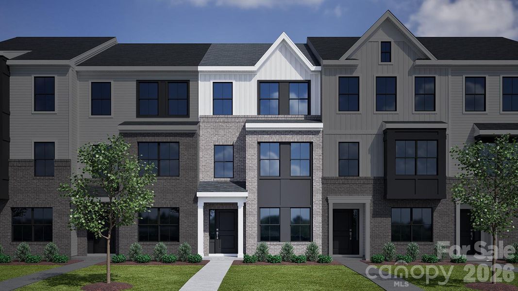 Homesite 7 features a Poinsetta C floorplan (this will be an end-unit and exterior will feature high brick.) Homesite 7 features a Poinsetta C floorplan (this will be an end-unit and exterior will feature high brick.)