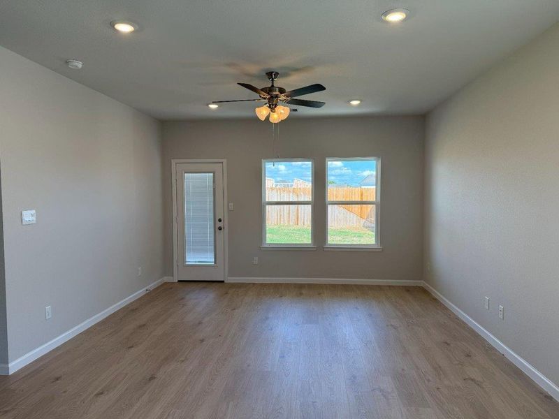 Spacious, unfurnished interior of a new home in Midtown Reserve, College Station (Image 8). Spacious, unfurnished interior of a new home in Midtown Reserve, College Station (Image 8).
