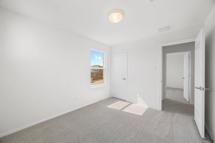 Spacious, unfurnished interior of a new home in Salerno - Heritage Collection, Round Rock (Image 26). Spacious, unfurnished interior of a new home in Salerno - Heritage Collection, Round Rock (Image 26).
