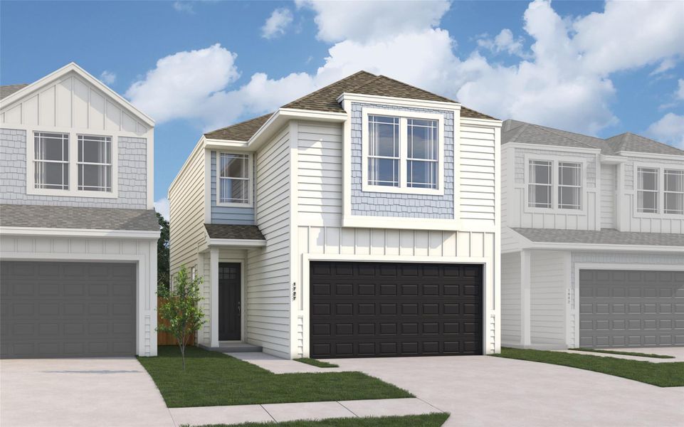 Rendering of floor plan. Colors and features may differ from shown representation. Rendering of floor plan. Colors and features may differ from shown representation.